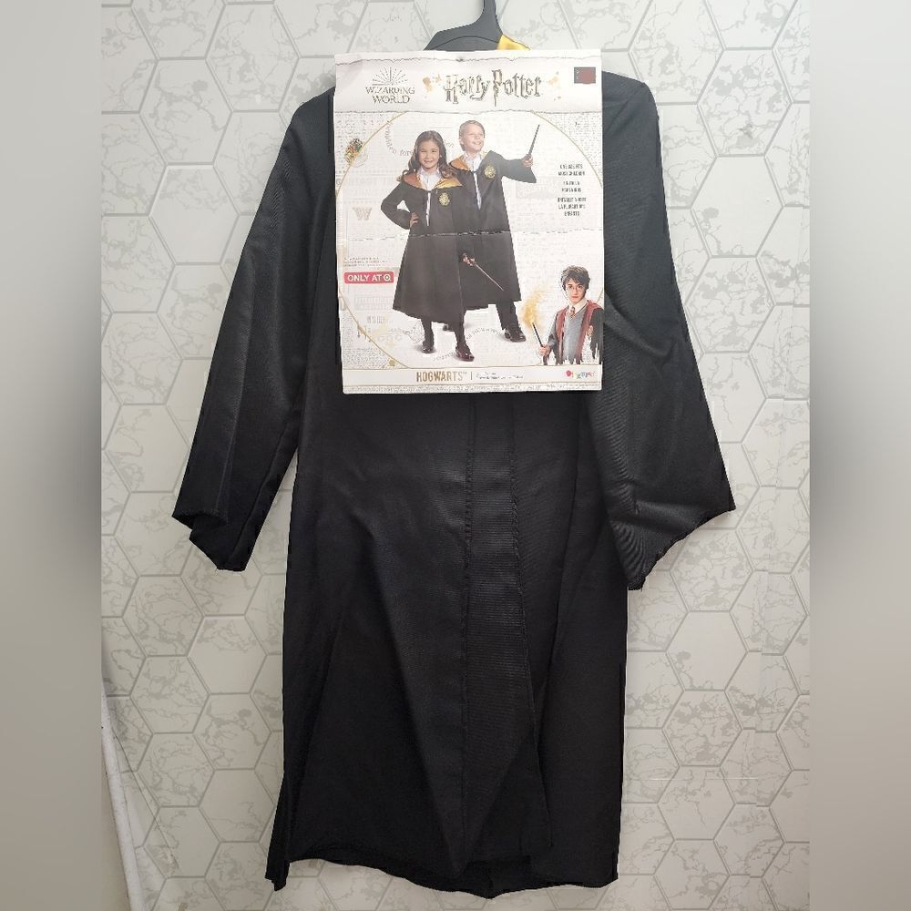 New Harry Potter Child Unisex Hogwarts Halloween Costume Hooded Robe One Size